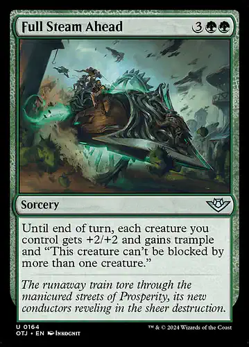 Full Steam Ahead - otj Spoiler