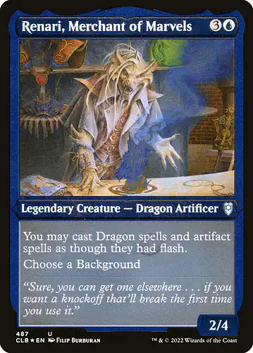 Renari, Merchant of Marvels - clb Spoiler