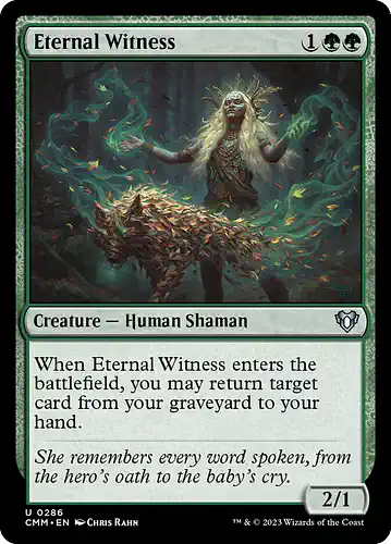 Eternal Witness - cmm Spoiler