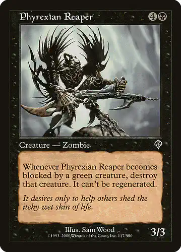 Phyrexian Reaper - inv Spoiler
