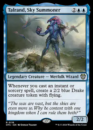 Talrand, Sky Summoner - otc Spoiler