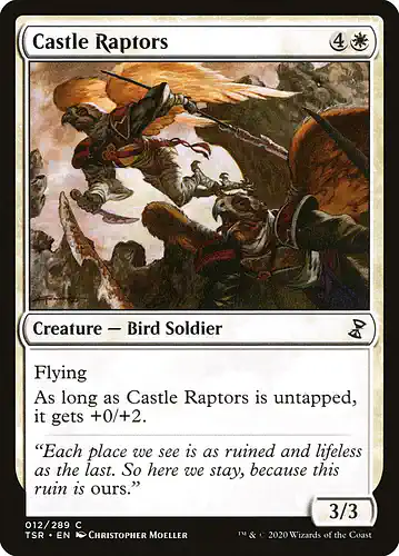 Castle Raptors - tsr Spoiler