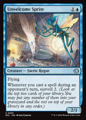 Unwelcome Sprite - ecl Spoiler