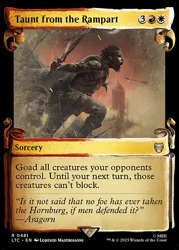 Taunt from the Rampart - ltc Spoiler