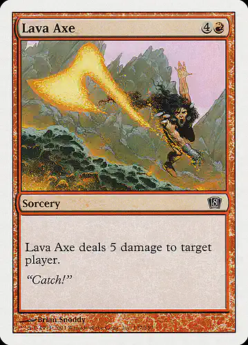 Lava Axe - 8ed Spoiler