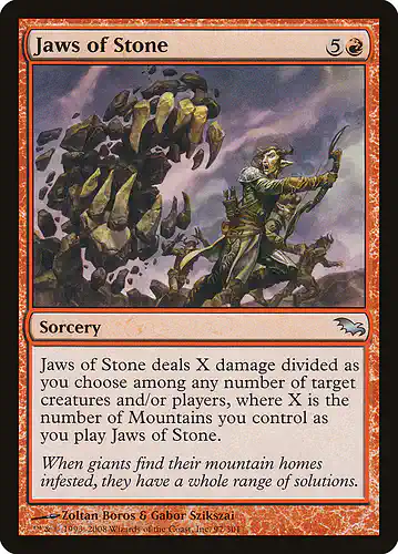 Jaws of Stone - shm Spoiler