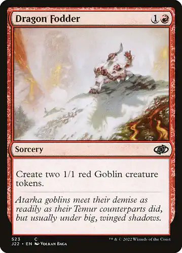 Dragon Fodder - j22 Spoiler