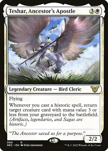 Teshar, Ancestor's Apostle - nec Spoiler