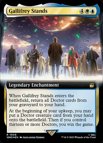 Gallifrey Stands - who Spoiler