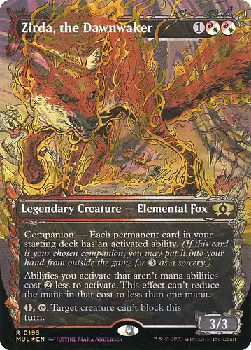 Zirda, the Dawnwaker - mul Spoiler