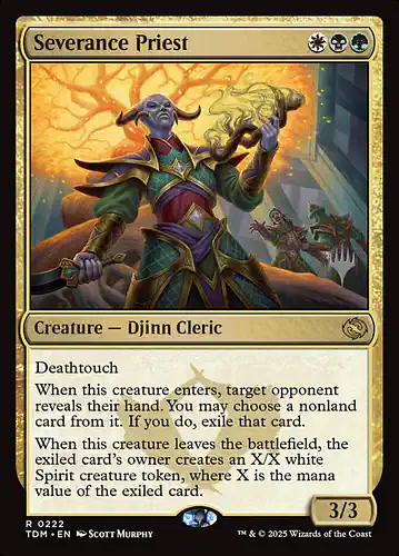 Severance Priest - tdm Spoiler