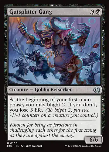 Gutsplitter Gang - ecl Spoiler