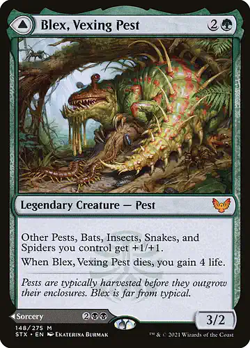 Blex, Vexing Pest - stx Spoiler
