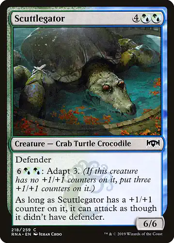 Scuttlegator - rna Spoiler