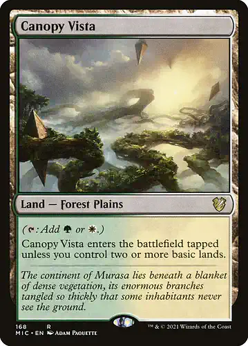 Canopy Vista - mic Spoiler