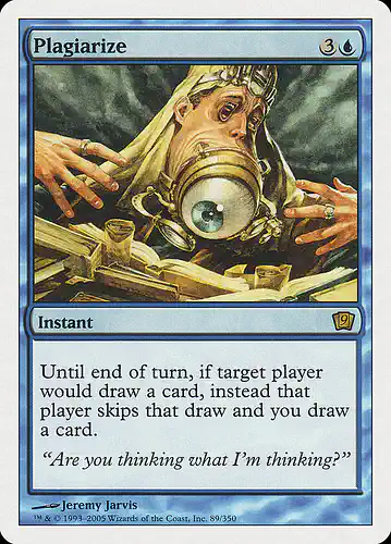 Plagiarize - 9ed Spoiler