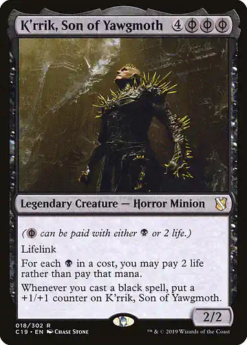 K'rrik, Son of Yawgmoth - c19 Spoiler