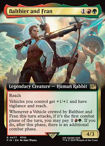 Balthier and Fran - fin Spoiler