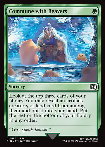Commune with Beavers - fin Spoiler