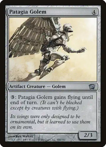 Patagia Golem - 8ed Spoiler