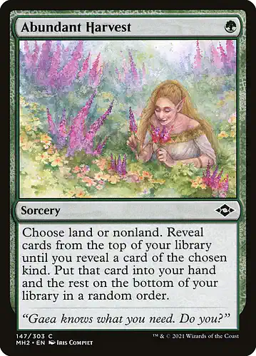 Abundant Harvest - mh2 Spoiler