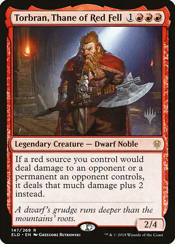 Torbran, Thane of Red Fell - eld Spoiler