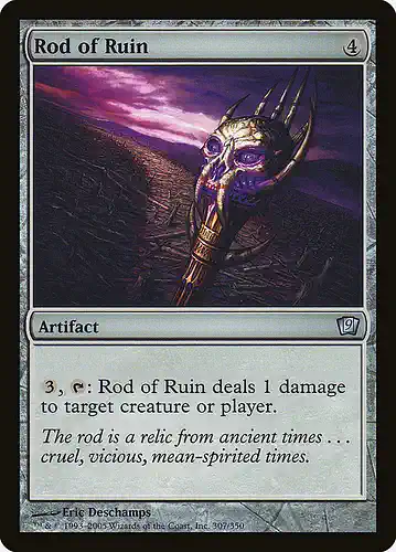 Rod of Ruin - 9ed Spoiler