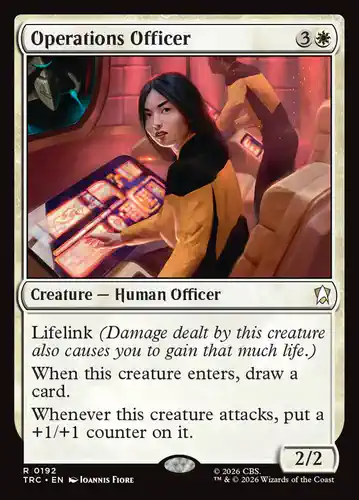 Operations Officer - trc Spoiler