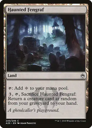 Haunted Fengraf - a25 Spoiler