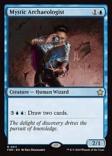 Mystic Archaeologist - fdn Spoiler