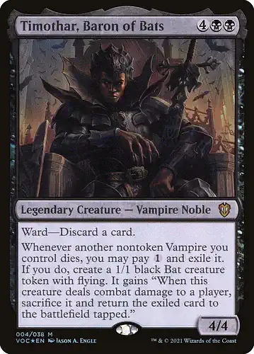 Timothar, Baron of Bats - voc Spoiler