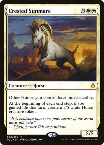 Crested Sunmare - hou Spoiler