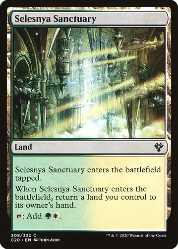 Selesnya Sanctuary - c20 Spoiler