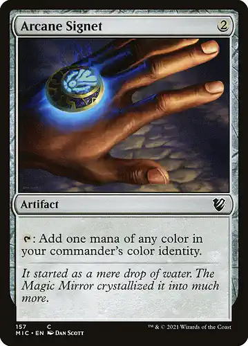 Arcane Signet - mic Spoiler