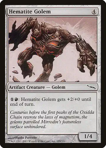 Hematite Golem - mrd Spoiler