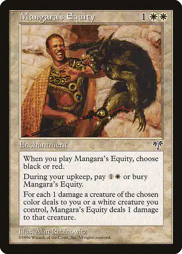 Mangara's Equity - mir Spoiler