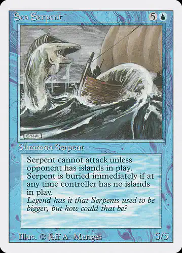 Sea Serpent - 3ed Spoiler