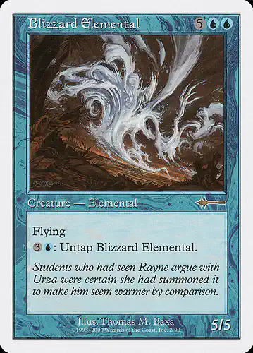 Blizzard Elemental - btd Spoiler