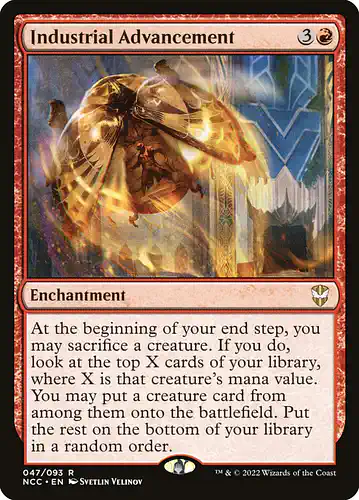 Industrial Advancement - ncc Spoiler