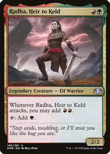 Radha, Heir to Keld - dmr Spoiler