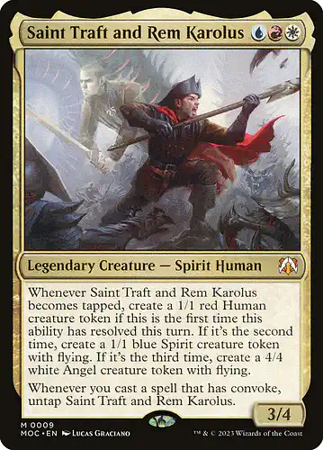 Saint Traft and Rem Karolus - moc Spoiler