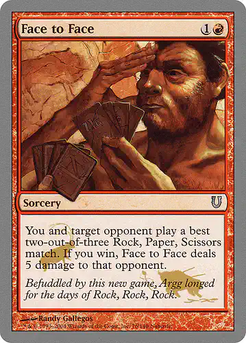 Face to Face - unh Spoiler