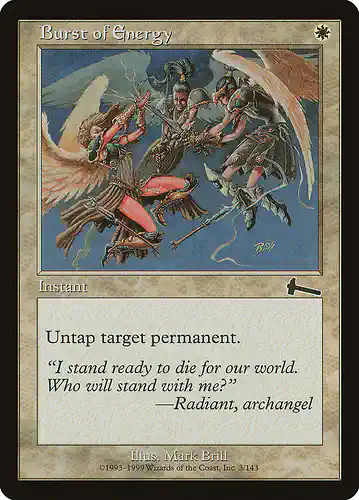 Burst of Energy - ulg Spoiler
