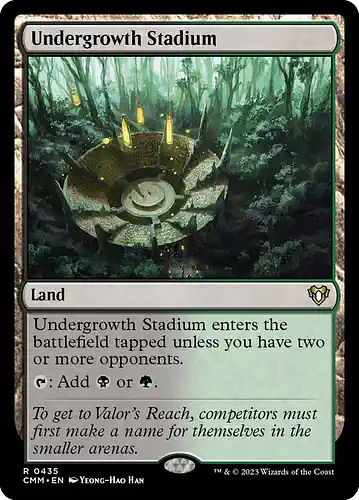 Undergrowth Stadium - cmm Spoiler