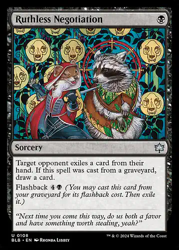 Ruthless Negotiation - blb Spoiler