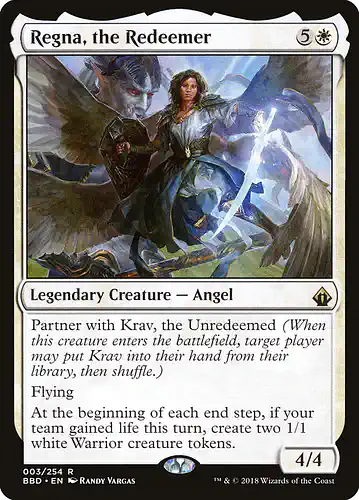 Regna, the Redeemer - bbd Spoiler