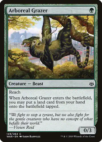 Arboreal Grazer - war Spoiler