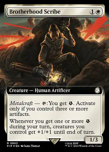 Brotherhood Scribe - pip Spoiler