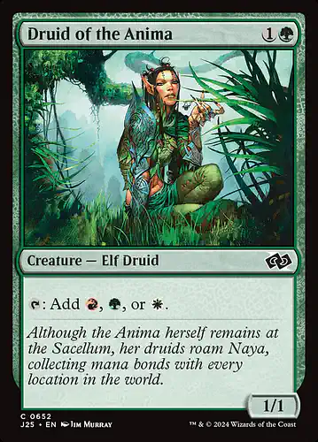 Druid of the Anima - j25 Spoiler