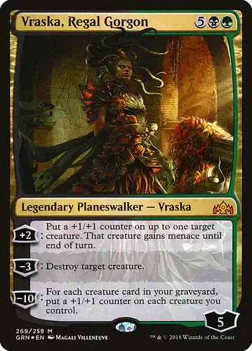 Vraska, Regal Gorgon - grn Spoiler